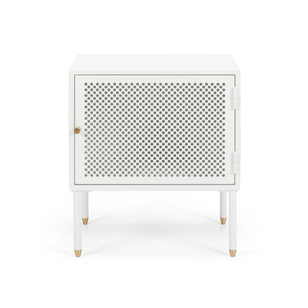 Josie Bedside Table (White)