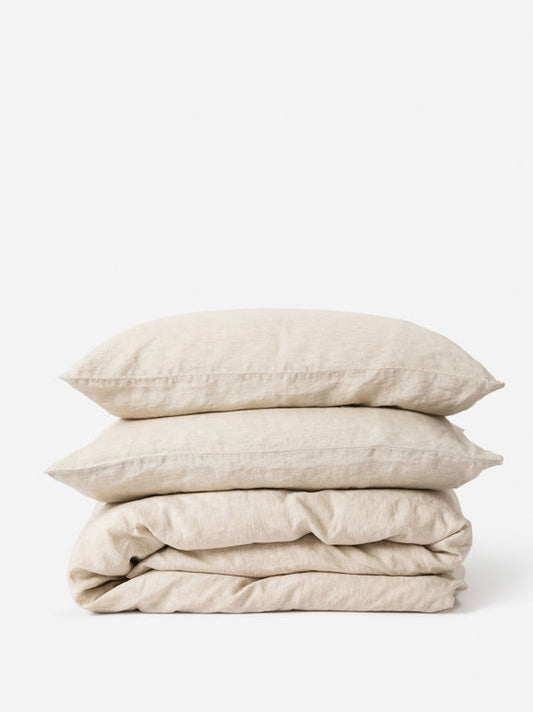 Cambridge Linen Duvet Cover - Oatmeal