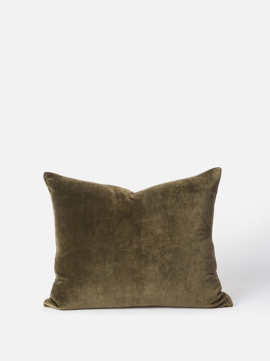 Cotton Velvet Cushion Cover - Ivy