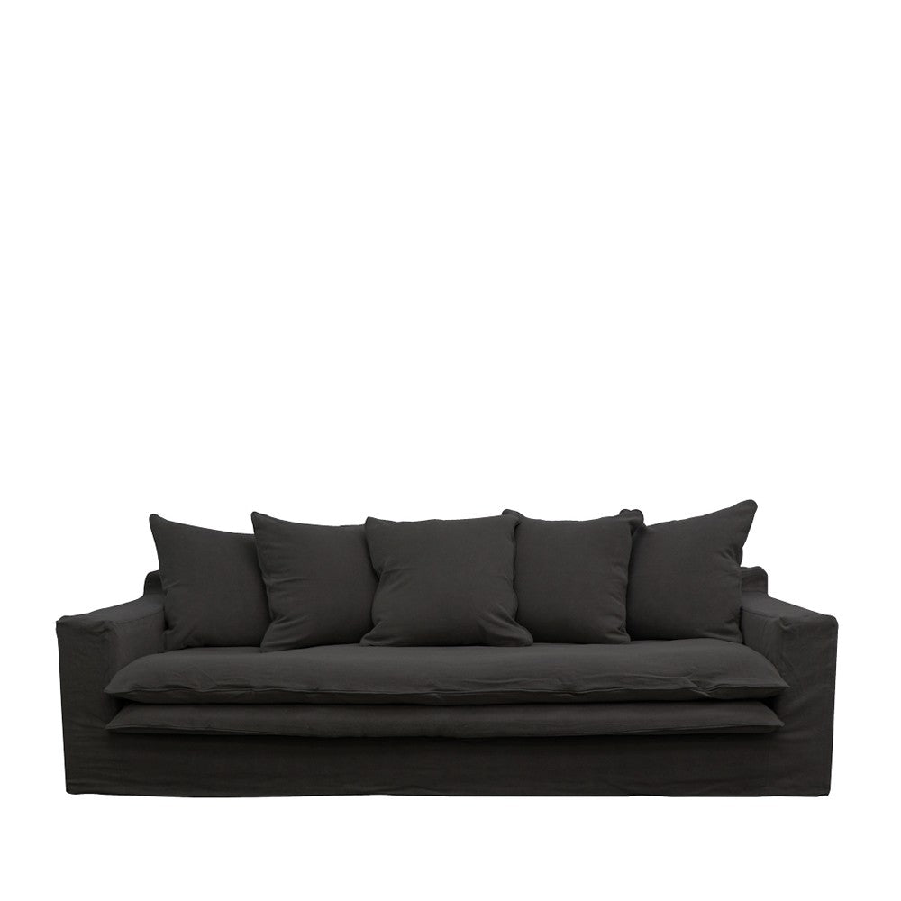 Kyle Three Seater Sofa - Black