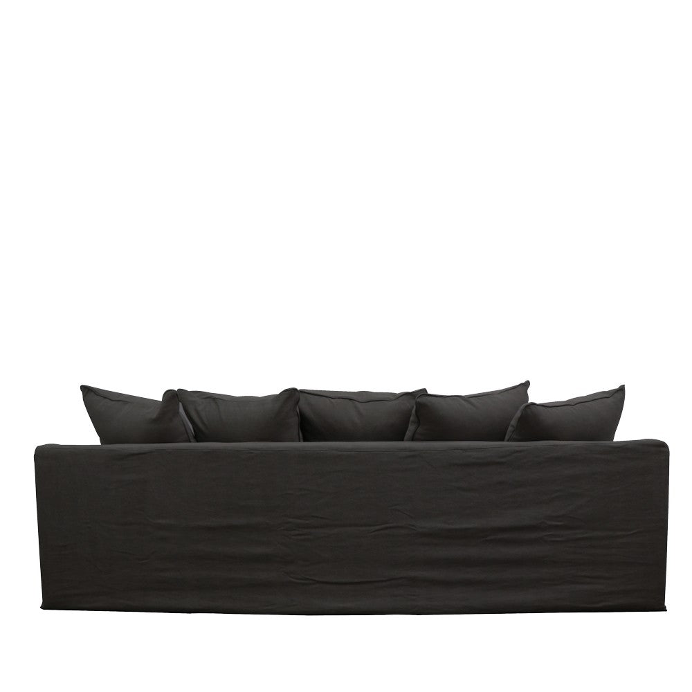 Kyle Three Seater Sofa - Black