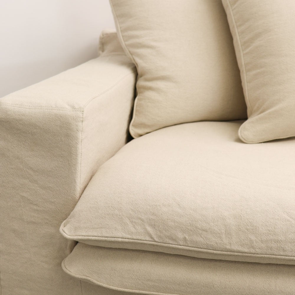 Kyle Two Seater Sofa - Oatmeal