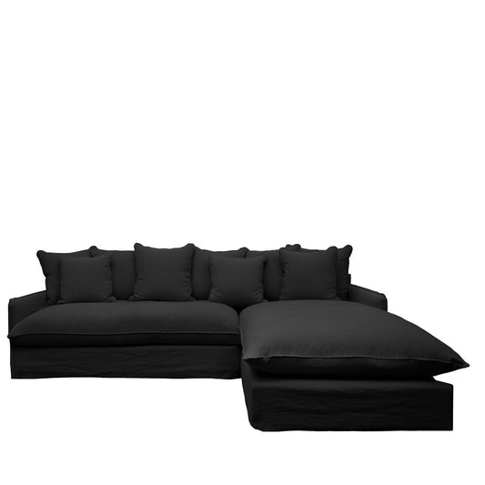 Lawson Sofa - Available in Black and Oatmeal