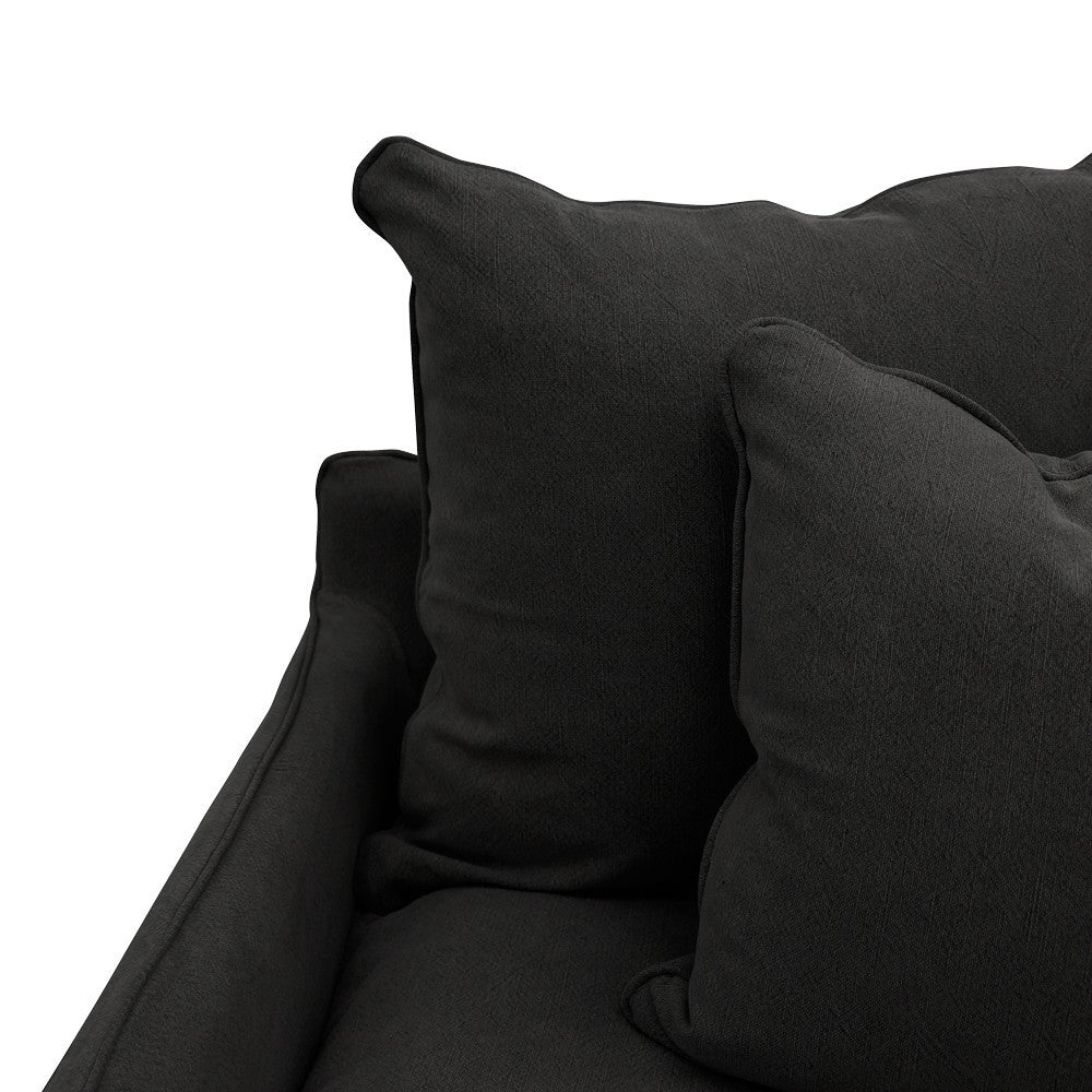 Lawson Sofa - Available in Black and Oatmeal