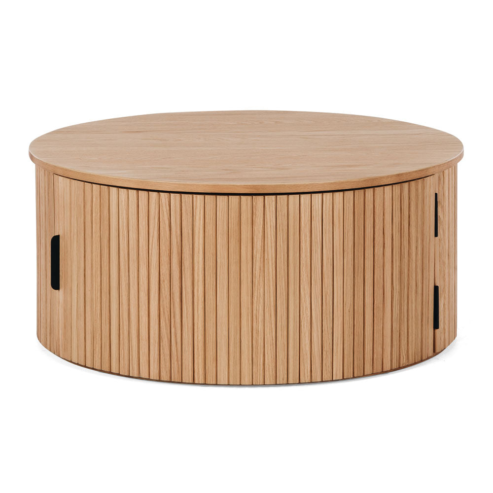 Lime Oak Round Coffee Table