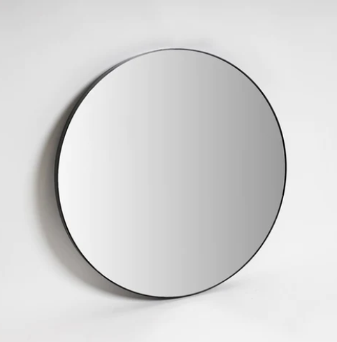 Med Black Frame Mirror - Available in 2 sizes