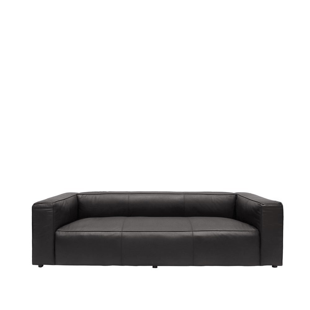 Phillips Natural Leather Sofa - Available in 2 colours