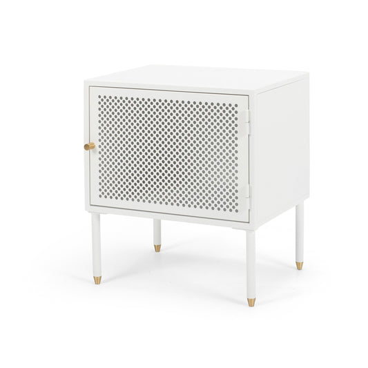 Josie Bedside Table (White)