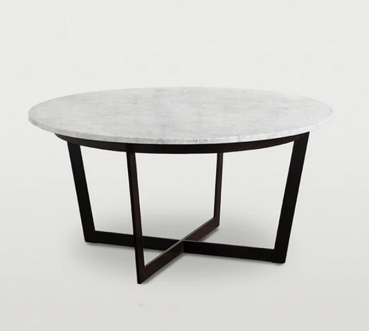 Oscar Marble Coffee Table - Small/Black